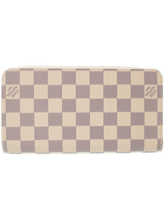 Louis Vuitton Handbags - Louis Vuitton Damier White Zippy Long Zipper Round Wallet Azur